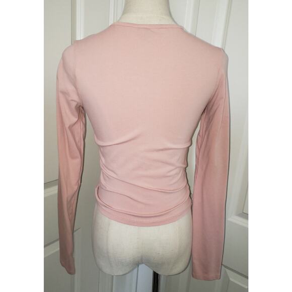 So Goods for Life Drawstring Ruched Front Sweatshirt Women Size Small - Picture 4 of 5